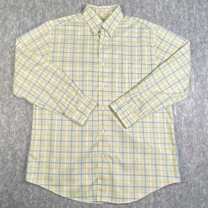 Orvis Shirt Sporting Traditions Mens Size Large Button Up Check Long Sleeve